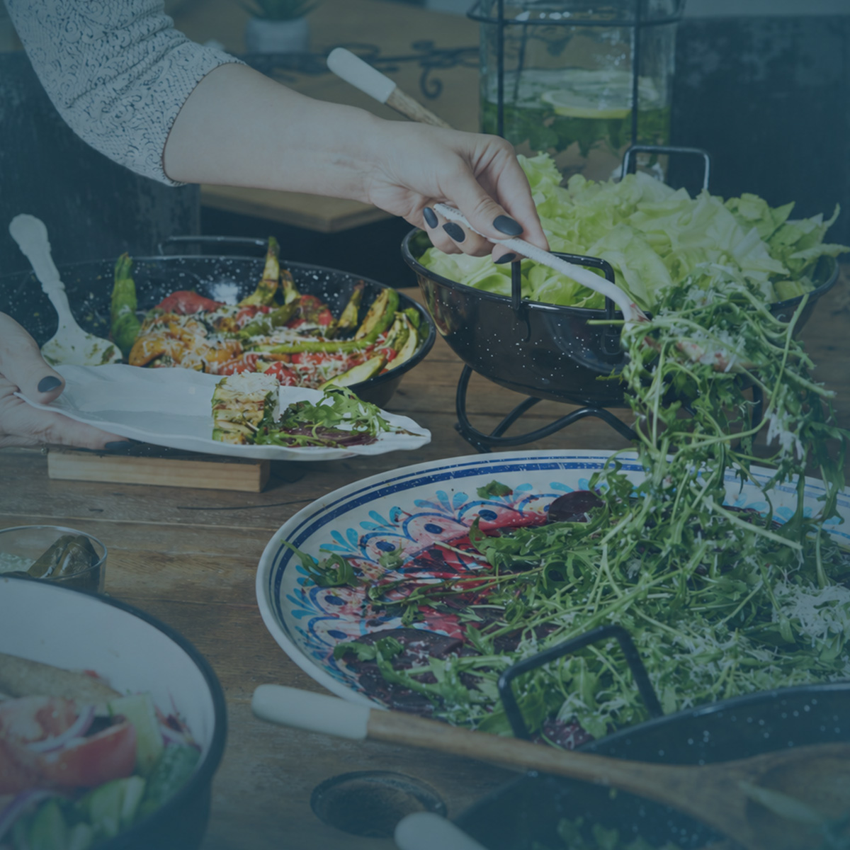 Website design for catering companies and event dining